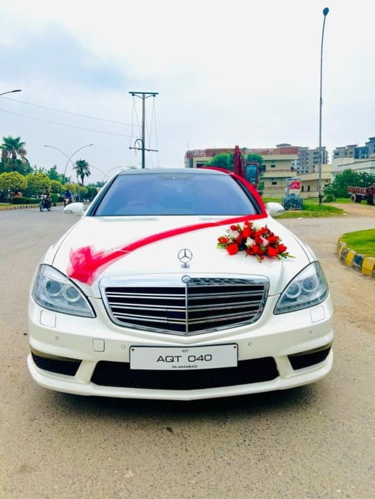 Benz S Class Hire For Wedding