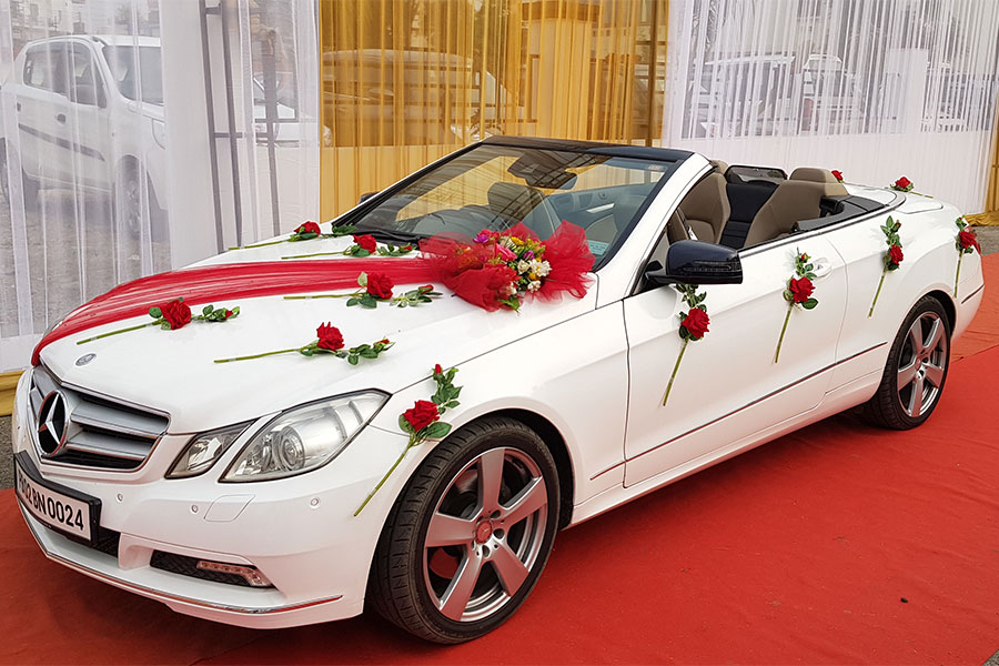Benz E Class Hire For Wedding