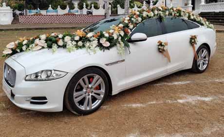 Jaguar XJL Hire For Wedding